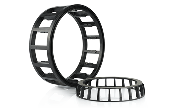 KRW cages made of plyamid