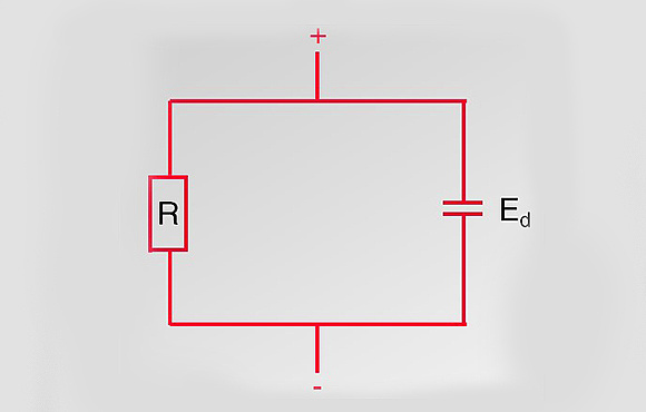 Electrotechnical diagram of the current insulation