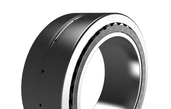 KRW rolling bearing with a pin-type cage